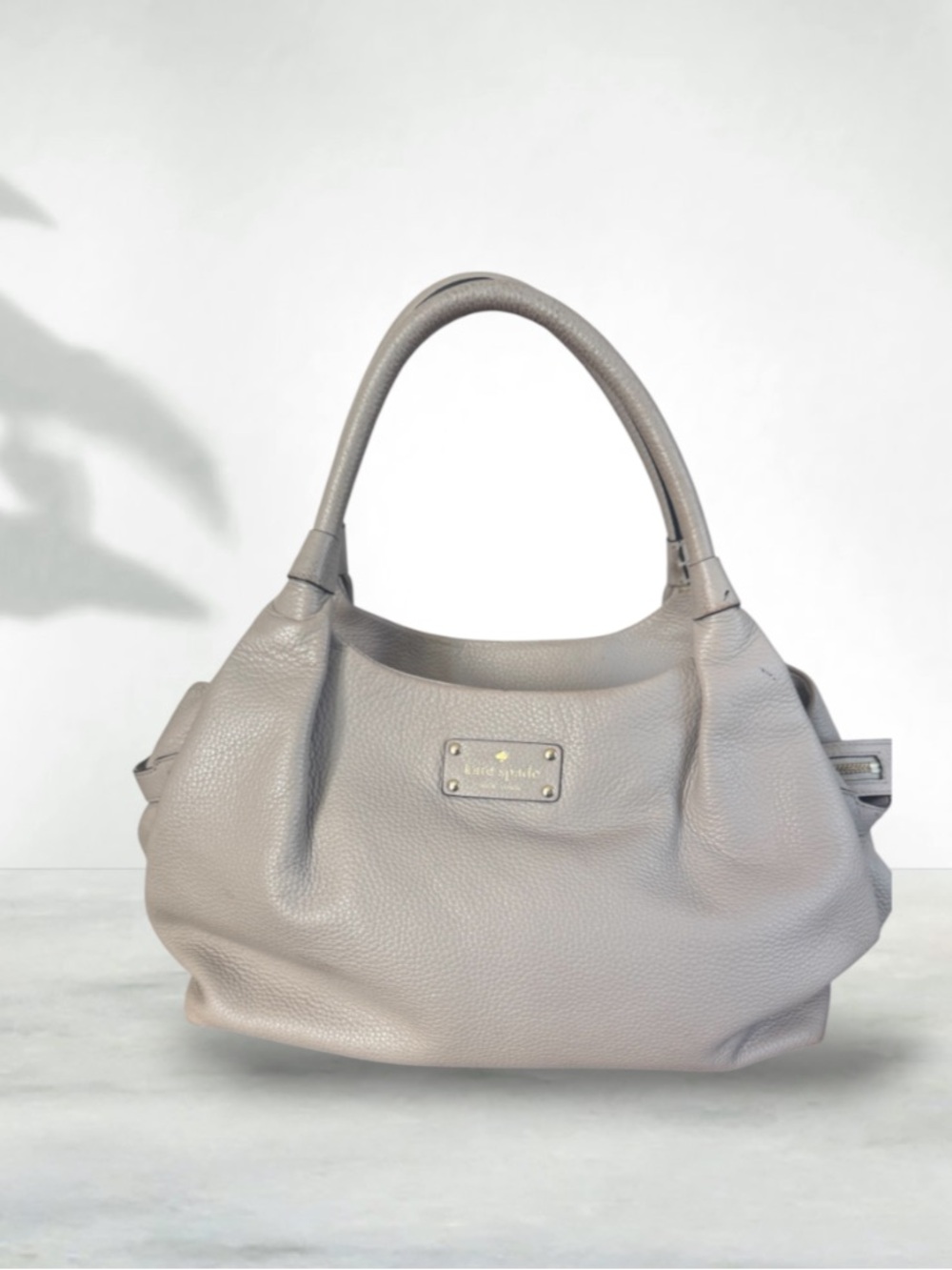 KATE SPADE BERKSHIRE STEVIE PEBBLE LEATHER SATCHEL  BAG